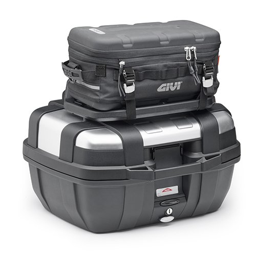 TRK52BB Lite kufr GIVI Trekker černý s černým plastovým víkem (Monokey), objem 52 ltr.