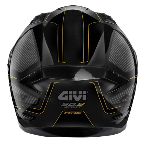 Přilba GIVI 50.9F Enigma černá lesklá-titanová-zlatá (NGBD)