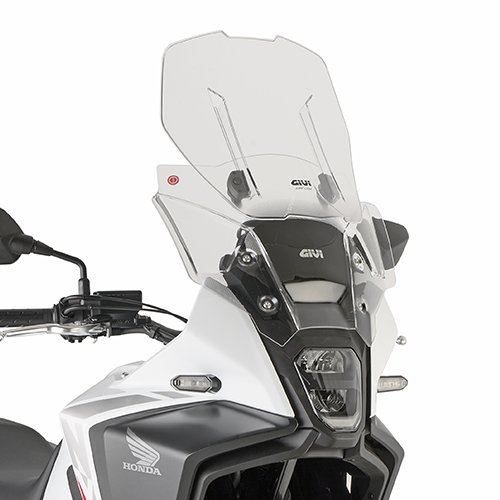 AF1203B plexi čiré Honda NX 500 (24), nastavitelné v rozsahu vxš - 415-535x450 mm
