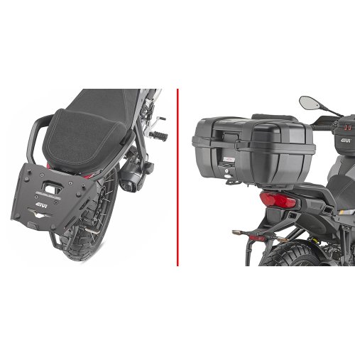 SRA8208 horní nosič pro MOTO GUZZI Stelvio 1000 (24) pro kufr Monokey
