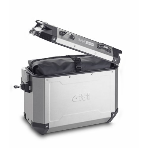 OBKE37BPACK2 pravý + levý kufr GIVI Trekker Outback EVO černý hliníkový (Monokey boční), objem 2x37