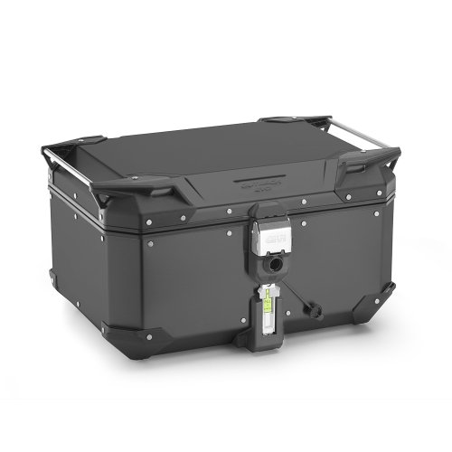 OBKEV58B černý horní kufr GIVI Trekker Outback EVO hliníkový (Monokey topcase), bez zámku, 58 l.