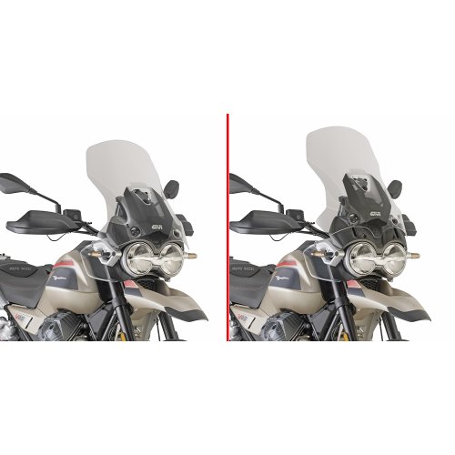 D8209ST plexi čiré Moto Guzzi V85 850 TT (24), vxš580x450, o 90 mm vyšší