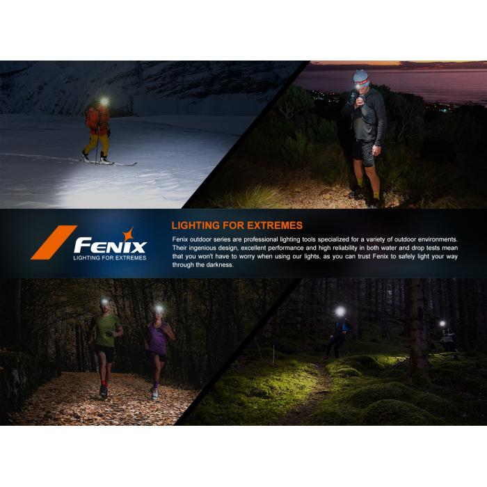 Nabíjecí čelovka Fenix HL18R-T V2.0 černá