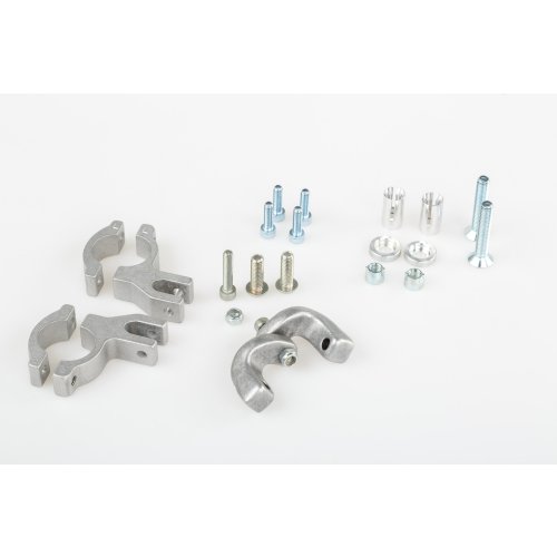 EGO výztuhy kit modrá. Včetně upevňovacího materiálu na kónická řídítka