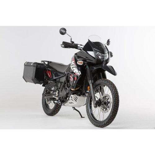 EVO boční nosiče černé. Zesílené. Kawasaki KLR650 (08-).