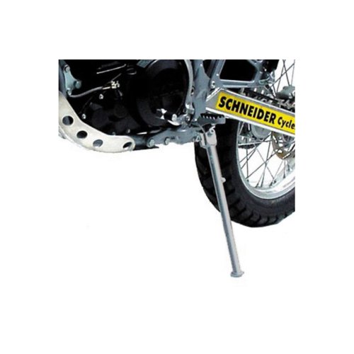 Boční stojan šedý pro kola velikosti přední 17"/ zadní 17".