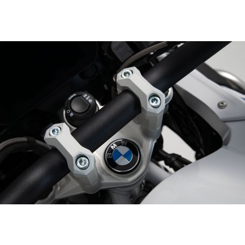 zvýšení řídítek+40 mm  BMW R1200GS (12-18), R1250GS /Adv.(18-). stříbrné