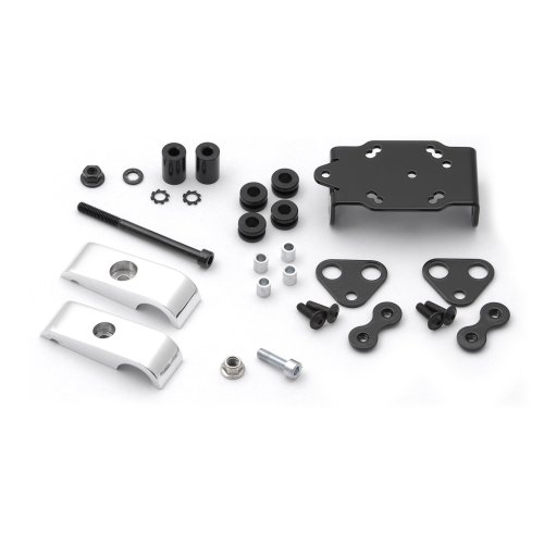 Držák GPS pro řídítka 1 1/4" (O 32 mm).stříbrné