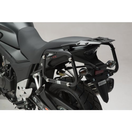 Trax ADV hliníkový systém kufru Black. 37/37 l. CB500X, CB500F / CBR500R (-15).