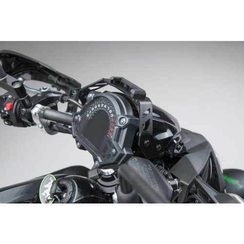 GPS držák pro kokpit černý. Kawasaki Z650 (16-).