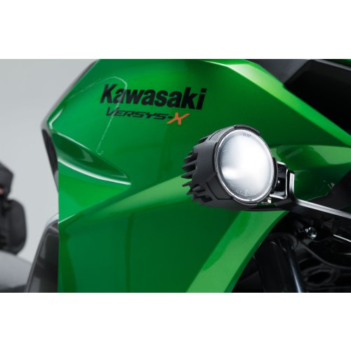 sada: mlhová světla kit +držáky pro Kawasaki Versys-X300 ABS (16-).