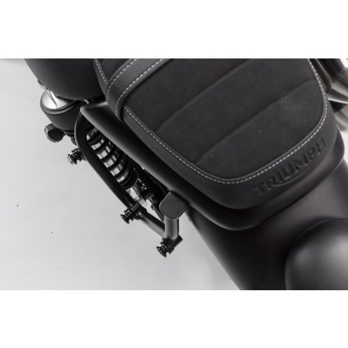 Legend Gear taška levá černá vč.nosiče Triumph Street Scrambleru (16-).