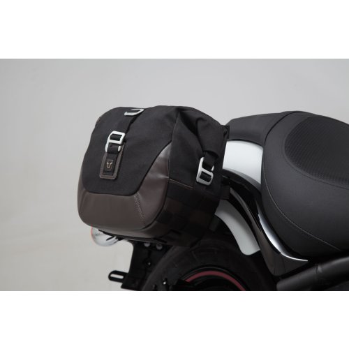 Legend Gear tašky sada bočních - Black Edition Kawasaki Vulcan 900 Custom/Classic