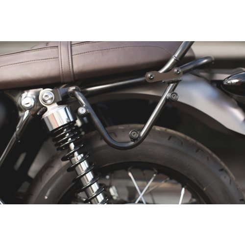 Legend Gear boční taška set - Černá edice Triumph Bonneville T100 (16-) / T120 (15