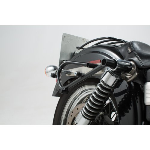 Legend Gear tašky sada - Černá edice Harley Davidson Dyna Wide sestupové (06