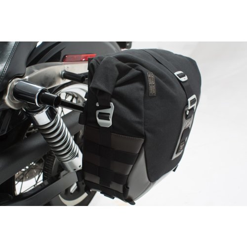 Legend Gear tašky sada - Černá edice Harley Davidson Dyna Wide sestupové (06