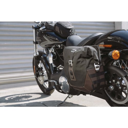 Legend Gear tašky sada - Černá edice Harley Davidson Dyna Low Rider, Street Bob.