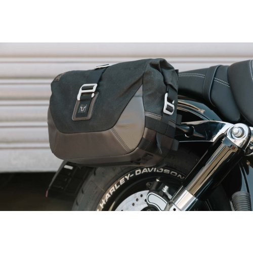 Legend Gear tašky sada - Černá edice Harley-Davidson Dyna Fat Bob (08-).