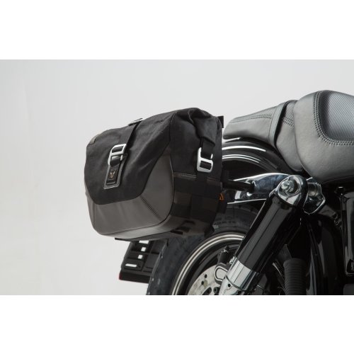 Legend Gear tašky sada - Černá edice Harley-Davidson Dyna Fat Bob (08-).