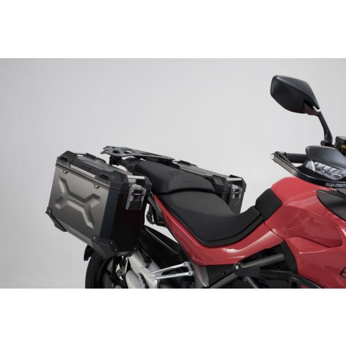 TRAX ADV sada černá. 45/45 l. Ducati Multistrada 1260 (17-).