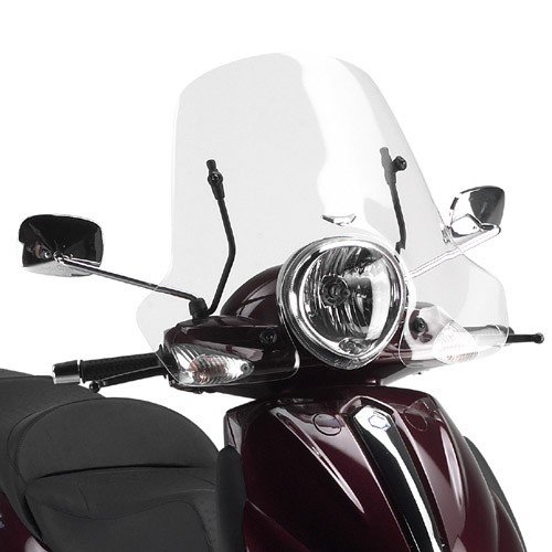 106A plexi čiré Piaggio Beverly Tourer 125-250-300-400 (08-10), vxš325x615 mm, použij A 106A
