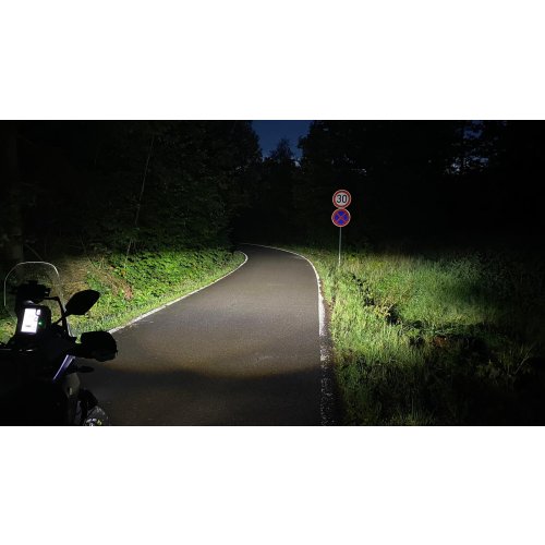 LED světla mlhovky-homologované včetně vypínače a kabeláže