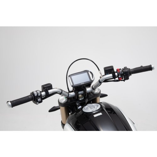 GPS držák na řídítka černý. Ducati Scrambler 1100 Sport (17-).