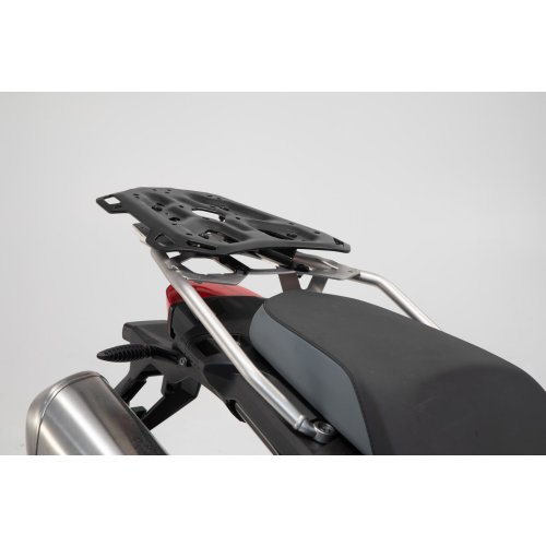 Adventure sada zavazadel stříbrné pro  BMW F GS 750/850 pro top nosič z nerez.oceli