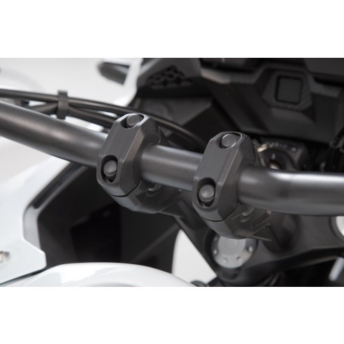 zvýšení řídítek  28 mm H = 20 mm. černý.