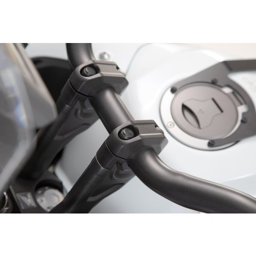 zvýšení řídítek  28 mm H = 20 mm. černý.