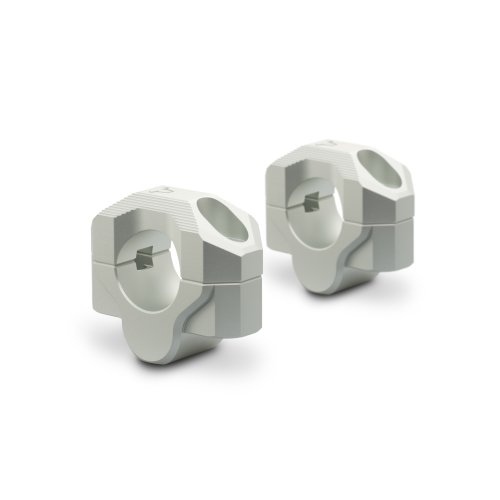 zvýšení řídítek 28 mm,20 mm nahoru, stříbrné