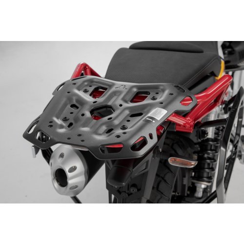 ADVENTURE-RACK Černá. Moto Guzzi V85 TT (19-).
