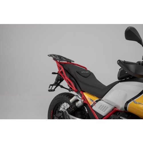 sada kufrů TraX -stříbrný 37/45 l. Moto Guzzi V85 TT (19-).