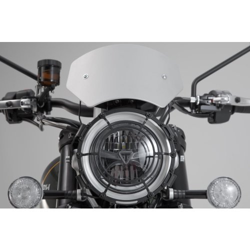 větrný štítek stříbrný Triumph Scrambler 1200 XC / XE (18-).