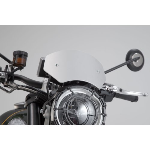 větrný štítek stříbrný Triumph Scrambler 1200 XC / XE (18-).