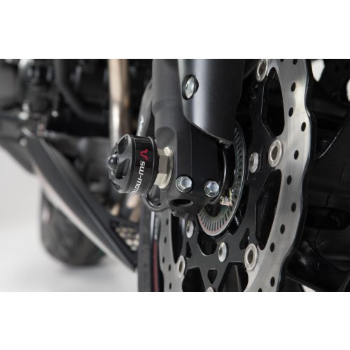 protektory na  přední osu černý Suzuki GSX-S750 (17-).