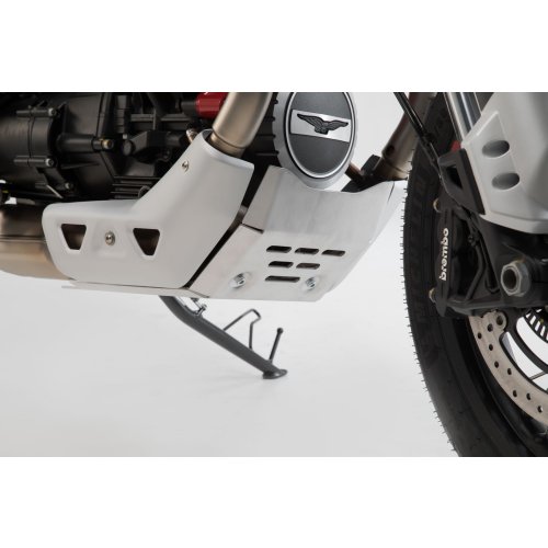 Kryt motoru Silver. Moto Guzzi V85 TT (19-).