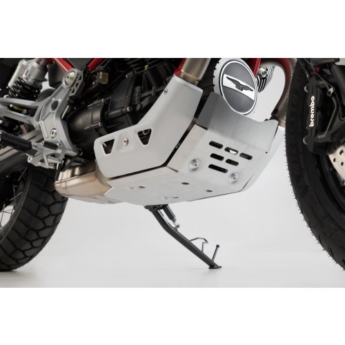 Kryt motoru Silver. Moto Guzzi V85 TT (19-).