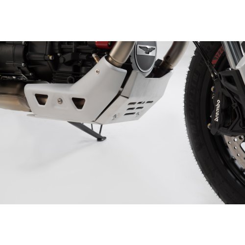 Kryt motoru Silver. Moto Guzzi V85 TT (19-).