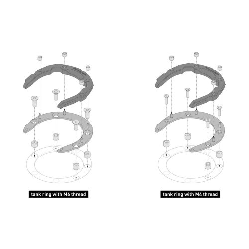 tankring PRO, Honda 7 šroubků