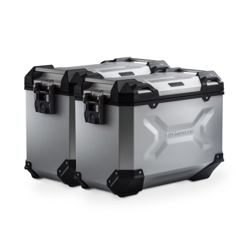 TRAX ADV sada bočních kufrů-stříbrné, 45/45 l. BMW F 900 R / XR (19-). 