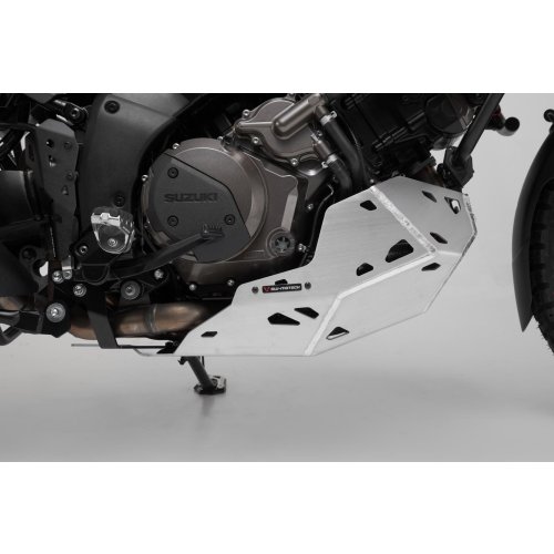 kryt motoru černo/stříbrný, Suzuki V-Strom 1050 (19-) montáž bez padacího rámu