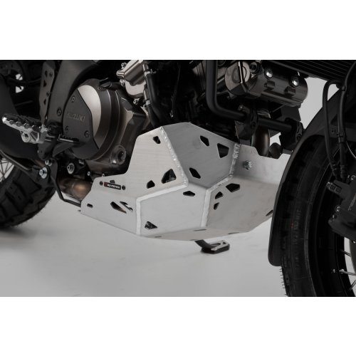 kryt motoru černo/stříbrný, Suzuki V-Strom 1050 (19-) montáž bez padacího rámu