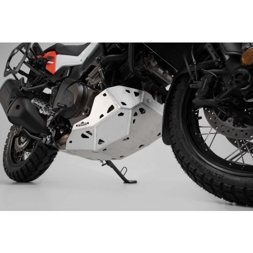kryt motoru černo/stříbrný, Suzuki V-Strom 1050 (19-) montáž bez padacího rámu