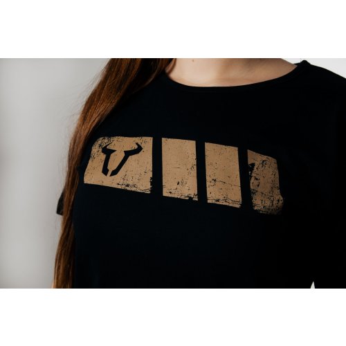 T-Shirt Legend Gear. Black. Women. Size L.