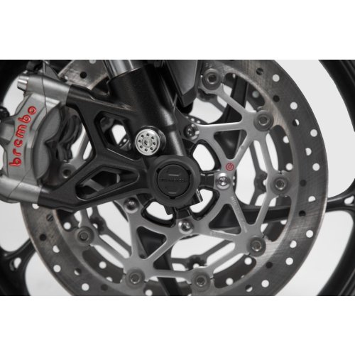 padací protektory na př. osu Triumph Street Triple (12-)/RX, Daytona (13-), Honda CB 750 H
