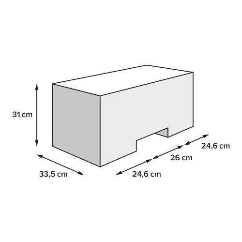 PRO Travelbag tail bag, 65 litrů