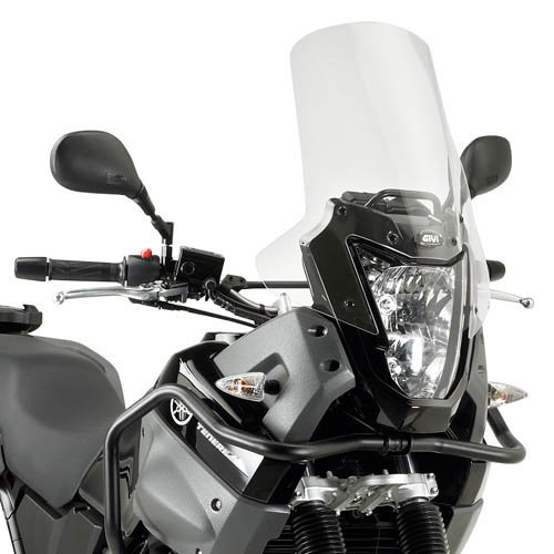 D443ST plexi čiré Yamaha XT 660Z Teneré (08-16), vxš400x420 mm