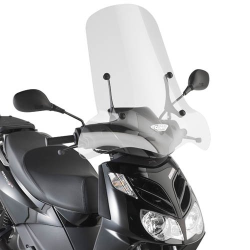 134A plexi čiré Aprilia Sportcity Cube 125-200-300 (08-13), One 50-125 (08-13), použij A 150A